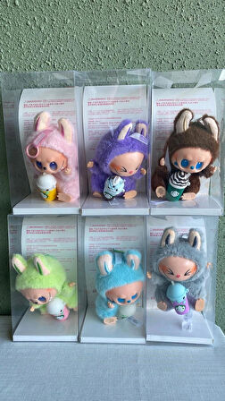 Labubu Starbuqk Peluş Oyuncak, Peluş Anahtarlık