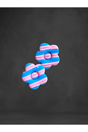 Candy-B El Yapımı Özel Tasarım Polimer Kil Küpe