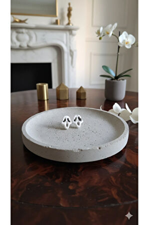 Screamie El Yapımı Polimer Kil Küpe – Mini Korku Maskesi Tasarım – Alerji Yapmayan Çelik