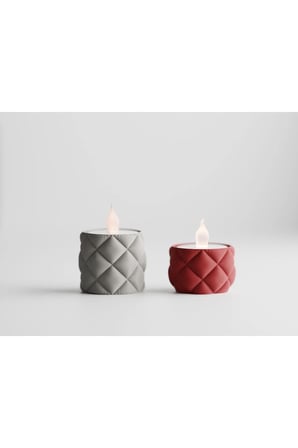 Dekoratif Tealight Mumluk