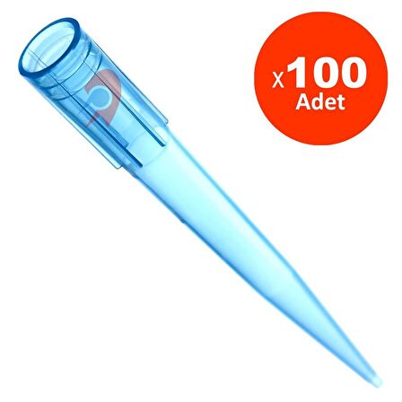 Dolar Kimya Pipet Ucu Mavi 1000 µl - 100 Adet (Otomatik Pipet Ucu)