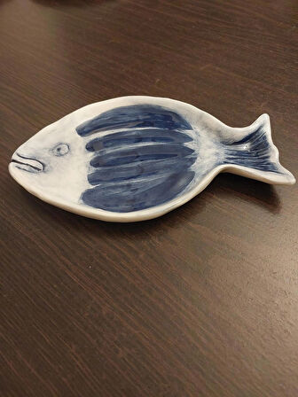 Balık form seramik tabak