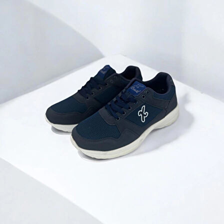 ERKEK GÜNLÜK KONFORLU LACİVERT SNEAKER 