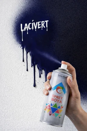 400 ml Metal Ahşap Beton Yüzeylere Uygun Sprey Boya Hobi Dekoratif Amaçlı Sprey Boya