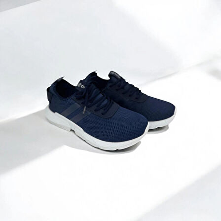 ERKEK GÜNLÜK RAHAT LACİVERT SNEAKER