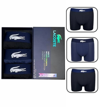 Lacoste Erkek 3'lü Boxer Set