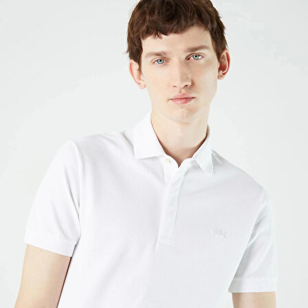 Lacoste Erkek Regular Fit Paris Polo Beyaz 