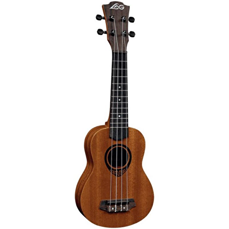 LAG GLU TKU10S Tiki Soprano Natural Ukulele