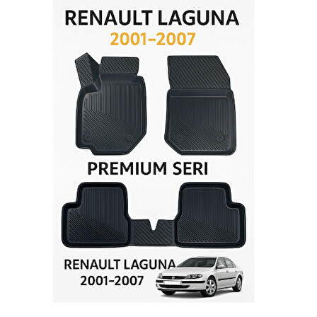 Renault Laguna 2001–2007 3D Havuzlu Oto Paspas