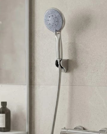 Çok Fonksiyonlu 4 Kademeli El Duşu Seti Spiral Hortumlu Banyo Duş Başlığı