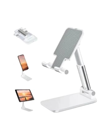 Kaymaz Silikon Yüzeyli Ergonomik Telefon Standı