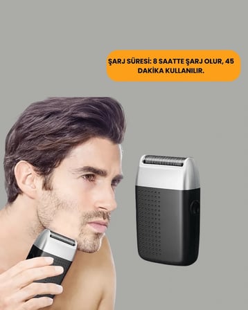 Sıfır Saç Ve Sakal Kesme Makinesi – Kolay Temizlik, Güçlü Motor