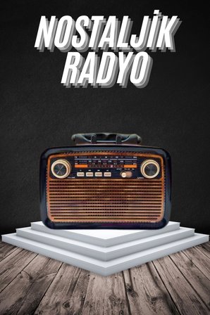 Eskitme Nostalji Tasarımlı Bluetoothlu Nostalji Radyo Ahşap Nostaljik Görünümlü