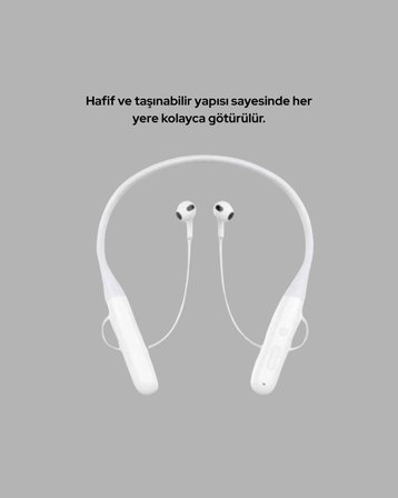 Spor Ve Günlük Kullanım İçin 100 Saatlik Kablosuz Kulaklık