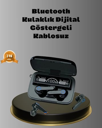 Powerbank’lı M19 Bluetooth Kulaklık – Oyun İçin Düşük Gecikme, Uzun Kullanım Ve Şarj Desteği