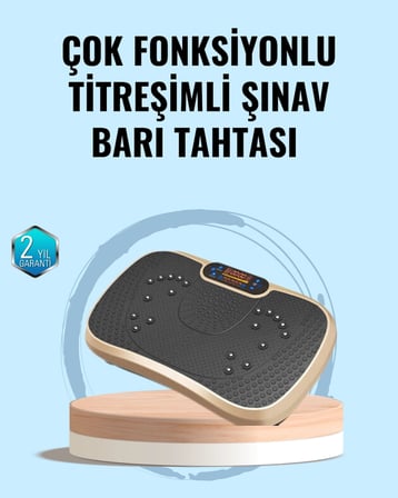 Evde Spor İçin Titreşimli Plate Fitness Platformu