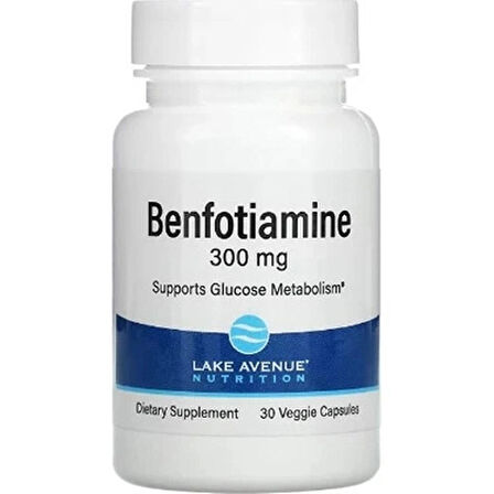 Lake Avenue Nutrition Benfotiamine 300 mg 30 Kapsül