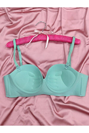 Lazer Kesim Dikişsiz Sütyen, Dolgulu Iz Yapmaz Balensiz Çizgili Sütyen