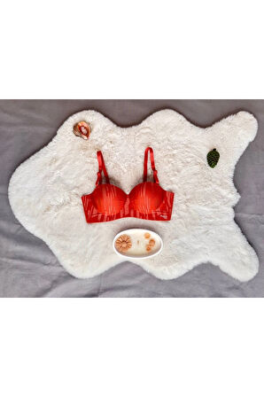 Lazer Kesim Dikişsiz Sütyen, Dolgulu Iz Yapmaz Balensiz Çizgili Sütyen