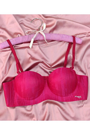 Lazer Kesim Dikişsiz Sütyen, Dolgulu Iz Yapmaz Balensiz Çizgili Sütyen