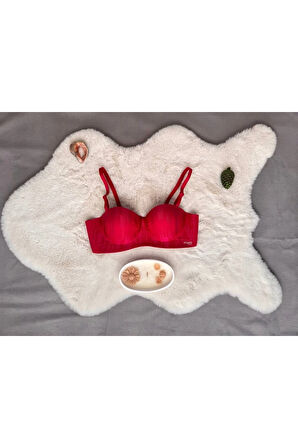 Lazer Kesim Dikişsiz Sütyen, Dolgulu Iz Yapmaz Balensiz Çizgili Sütyen