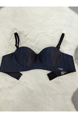 Lazer Kesim Dikişsiz Sütyen, Dolgulu Iz Yapmaz Balensiz Çizgili Sütyen