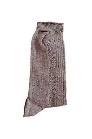 Erkek Kışlık Lambswool Yünlü Termal Parfümlü Kokulu Soket Kalın Çorap