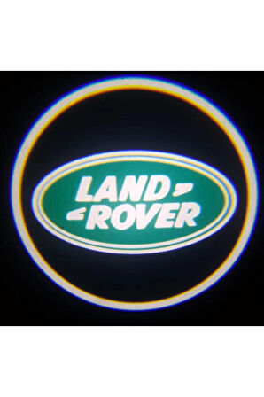 Land Rover ile Uyumlu Yeni Nesil Pilli Yapıştırmalı Led Işıklı Çift Sensörlü Kapı Altı Logo