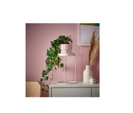 IKEA LÅNGNÄBB çiçeklik , beyaz, 26 cm, iç-dış mekan 