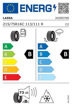 Lassa Wıntus 3 215/75R16C 113/111R Hafif Ticari Kış Lastiği (Üretim Yılı: 2026)