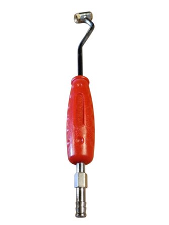 TAM HİDROLİK Lastik Şişirme Eğri Uç 8mm Hortum Girişli Hava Jakı 1 Adet