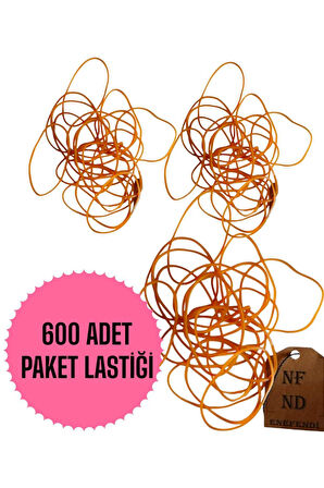 600 ADET PAKET AMBALAJ LASTİĞİ PARA VE ÇOK AMAÇLI KULLANIM İÇİN LASTİK 70 mm