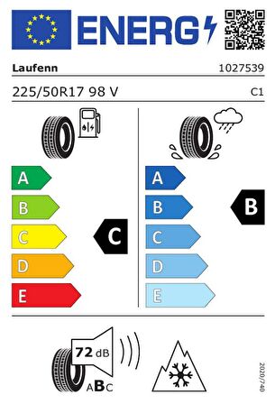 Laufenn 225/50R17 98V XL G Fit 4S Lh71 M+S 3PMSF Oto 4 Mevsim Lastiği (Üretim yılı: 2024)