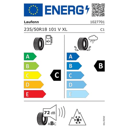 Laufenn G Fit 4S LH71 235/50R18 101V XL M+S 3PMSF 4x4 4Mevsim Lastiği (Üretim Yılı:2026)