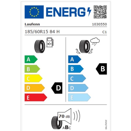 Laufenn G Fit EQ+ LK41 185/60R15 84H Oto Yaz Lastiği (Üretim Yılı:2026)