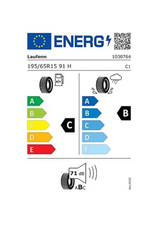 Laufenn 195/65R15 91H G Fit Eq+ Lk41 Oto Yaz Lastiği (Üretim Yılı:2026)