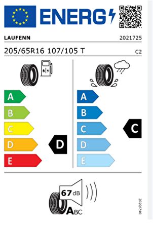 Laufenn 205/65 R16 107/105T X'Fit Van LV01 Hafif Ticari 4 Mevsim Lastiği 2023