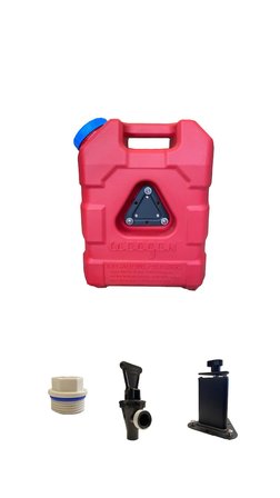 Su Tankı 21 Lt Kırmızı / Bej