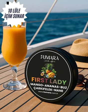 Fumara First Lady Nargile Marmelatı 200gr. Mango-Ananas-Çarkıfelek-Buz-Nane