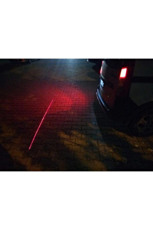 12V Lazer Laser Sis Led Standart Tek Çizgili  Kırmızı