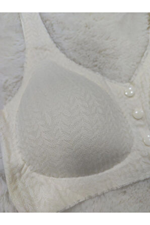 Önden Açılan Çıkarılabilir Pedli Lazer İz Bırakmaz Hayalet Sütyen Ekstra Rahat Sütyen-Toparlayıcı