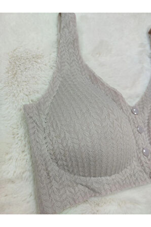 Önden Açılan Çıkarılabilir Pedli Lazer İz Bırakmaz Hayalet Sütyen Ekstra Rahat Sütyen-Toparlayıcı