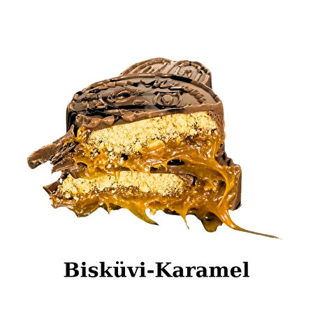 Sheby’s Monster Chocolate Karamel Bisküvi 100gr (Labubu Çikolatası)