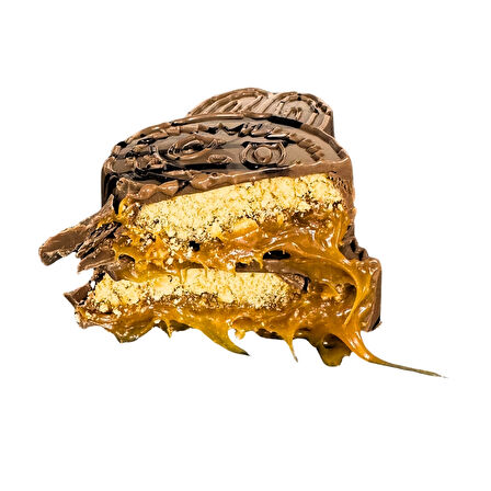 Sheby’s Monster Chocolate Karamel Bisküvi 35gr (Labubu Çikolatası)