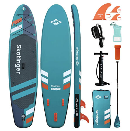 Age Sup Paddle Board 320x82x15 cm Şişme Sörf Tahtası - Full set iSUP