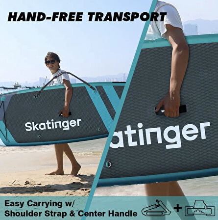 Age Sup Paddle Board 320x82x15 cm Şişme Sörf Tahtası - Full set iSUP