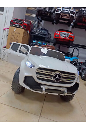 Mercedes Pick-Up! 12V, 4X4, Fonksiyonel Uzaktan Kumandalı, Akülü Araba!