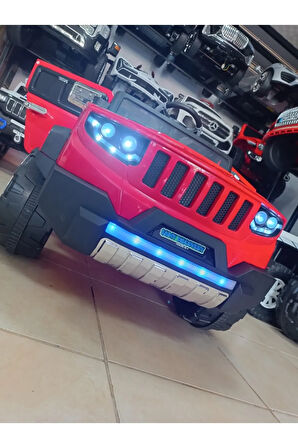 Discovery 4x4! 12V, Kumandali, Çift Motor, Bluetooth Müzik, Led Farlar, Arka Bagaj, Akülü Araba!