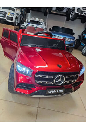 Mercedes WN-199! 12V, 4x4, Yumuşak Lastik, Uzaktan Kumandalı,Cep Tel Kontrol Özellikli Akülü Araba!