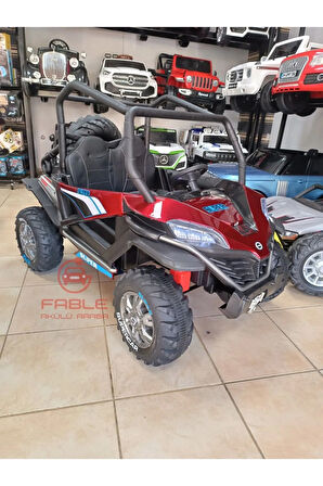 Xxxxl Dev Z10 Utv! 12 Volt, 4x4 Güçlü Motorlar, Çift Kişilik, Kumandalı, Cep Kontrollu Akülü Araba!